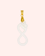 Load image into Gallery viewer, "infinite mom and baby" pendant - breast milk jewelry kit