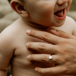 Load image into Gallery viewer, &quot;The pearl&quot; adjustable ring - breast milk jewelry kit
