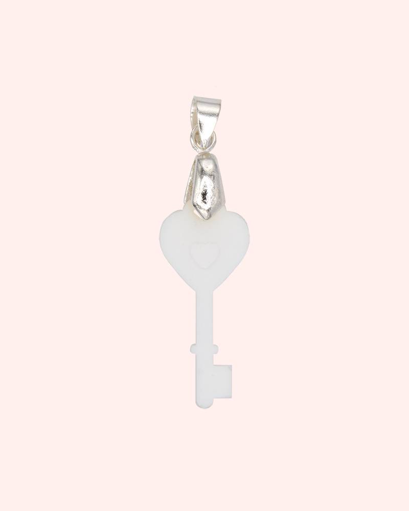 Breast milk jewelry kit - "The key to my heart"